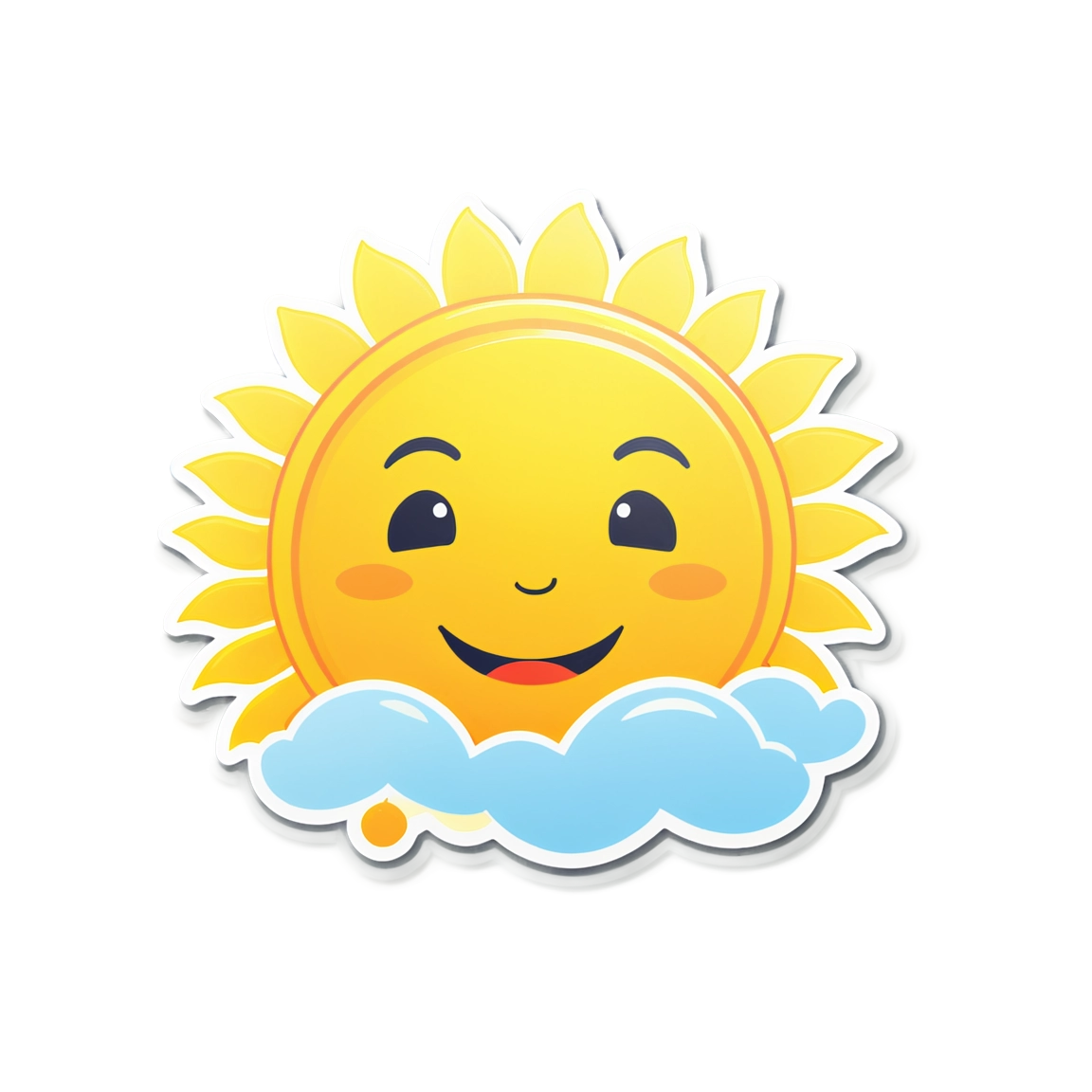sunshine sticker